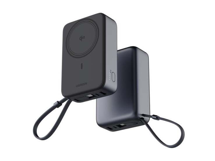La banca di energia magnetica senza fili PB567 di Ugreen. (Fonte: Ugreen)