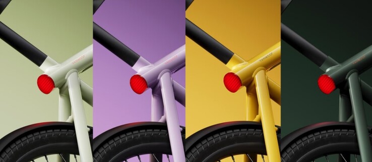 Le e-bike VanMoof S4 e X4 sono disponibili in quattro colori. (Fonte: VanMoof)