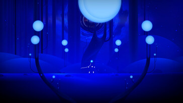 Un'immagine che mostra un ambiente in Worldless.