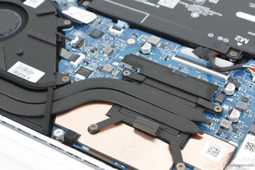 Le pulsazioni della ventola sono ridotte al minimo, per essere appena percepite durante l'esecuzione della maggior parte dei carichi di navigazione quotidiani