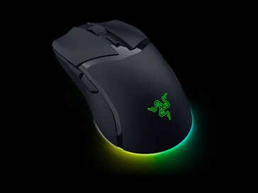 Razer Cobra HyperSpeed con illuminazione RGB underglow e logo. (Fonte: Razer)
