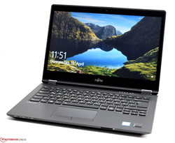 Il Fujitsu LifeBook U748, fornito da Fujitsu Deutschland.