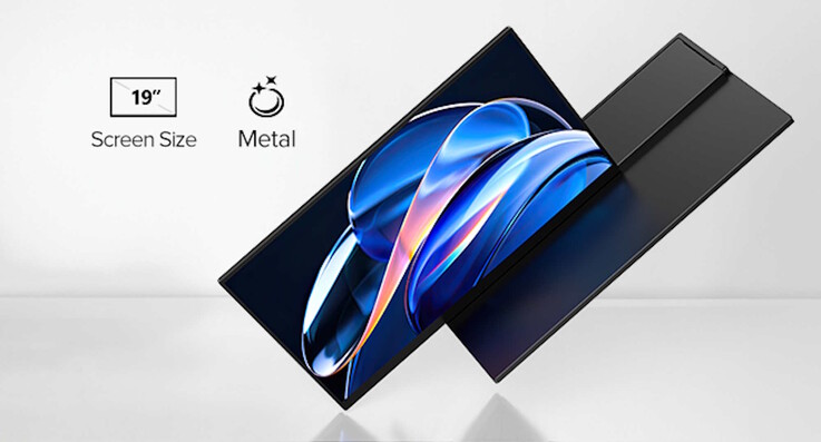 UColor 19 Apex è piuttosto grande per un monitor mobile. (Fonte: Uperfect)