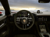 Quadro strumenti E-Shift della Porsche Taycan del 2027.