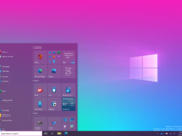 Menu Start traslucido di Windows 10 (Fonte: Microsoft)