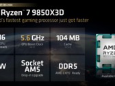 AMD 9850X3D è la CPU da gioco a 8 core più veloce al mondo (fonte: AMD)