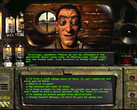 Uno screenshot di come funzionavano le finestre di dialogo nel gioco Fallout originale