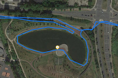 GPS Nokia 8 Sirocco – lago