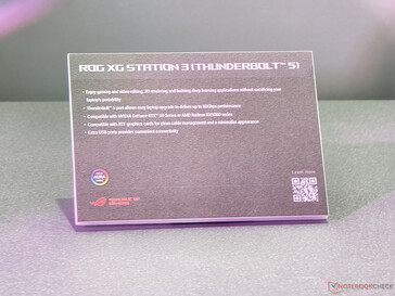 I punti salienti della dock eGPU Asus ROG XG Station 3 (fonte: Notebookcheck)