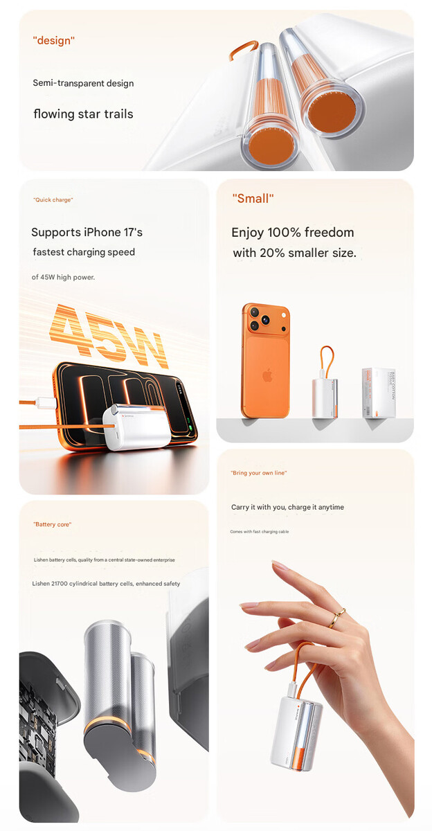 I punti salienti del power bank Flow 3 (fonte: Sharge)