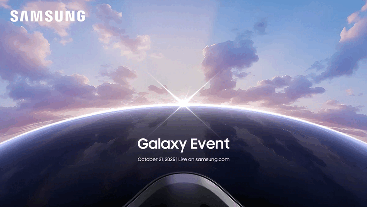 21 ottobre 2025 Galaxy banner dell'evento (Fonte: Samsung)