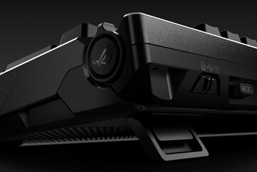 Una manopola a tre vie facilita il salto tra le impostazioni al volo. (Fonte: Asus)