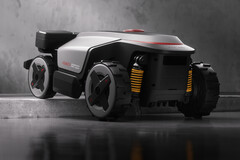 RockMow Z1 di Roborock (nella foto) è il nuovo robot rasaerba di punta della gamma. (Fonte: Roborock)