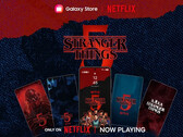 Il tema e gli sfondi di Stranger Things sono un'esclusiva degli smartphone Samsung Galaxy. (Fonte immagine: Samsung)