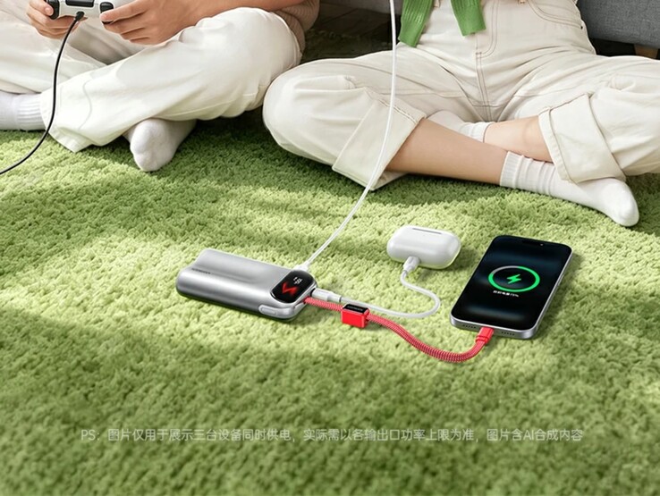 Il nuovo power bank Ugreen PB610 può ricaricare tre dispositivi contemporaneamente