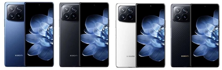Le varianti di colore dello Xiaomi Mix Fold 4