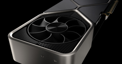  GeForce RTX 3080 Ti ha il TDP della RTX 3090 e il design di raffreddamento della RTX 3080. (Fonte immagine: NVIDIA)