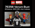 Il primo busto LEGO di Venom accurato per il film è trapelato con la minifigure di Tom Hardy, ma i commenti sono contrastanti
