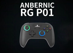 L&#039;RG P01 è il tentativo di Anbernic di detronizzare l&#039;8BitDo Ultimate come controller a effetto Hall economico. (Fonte: Anbernic)