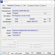 Scheda madre CPU-Z