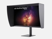 Gli LG 27BP95E e 32BP95E sono dotati di coperture antiriflesso staccabili. (Fonte: LG)