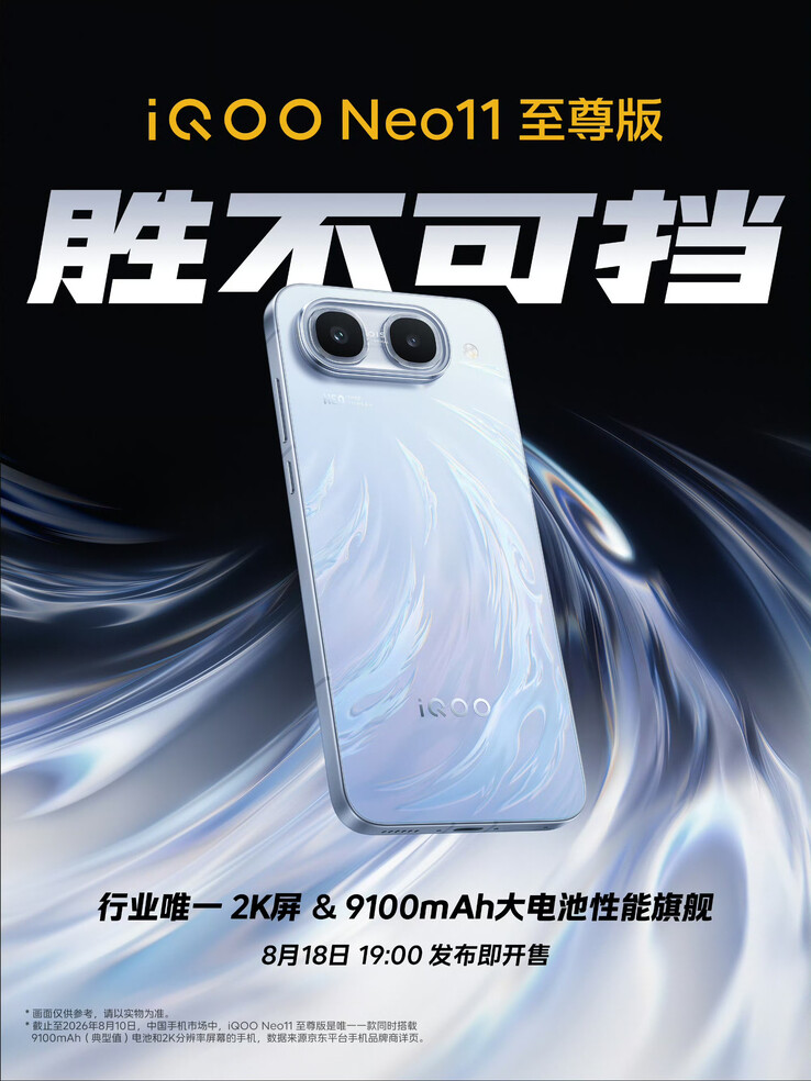 L'iQOO Neo 11 Extreme Edition