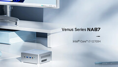 Il MINISFORUM Venus Series NAB7 dovrebbe offrire maggiori prestazioni rispetto al NAB6 con lo stesso fattore di forma. (Fonte: MINISFORUM)