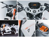 L'Ultraviolette F77 Space Edition presenta una serie di dettagli unici e cenni all'odissea spaziale dell'India. (Fonte: Ulstraviolette - modifica)