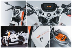 L'Ultraviolette F77 Space Edition presenta una serie di dettagli unici e cenni all'odissea spaziale dell'India. (Fonte: Ulstraviolette - modifica)