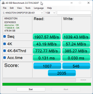 COME SSD 2.0.7316