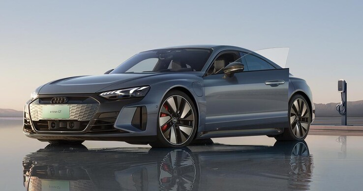 La disponibilità della e-tron GT si estende alla Cina. (Fonte: Audi)
