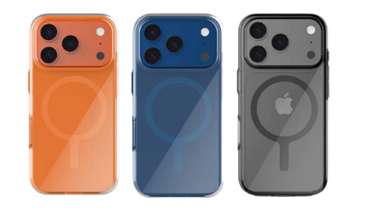 L'iPhone 17 Pro di Apple sarà disponibile in arancione, blu scuro e grigio scuro, tra gli altri colori. (Fonte immagine: @MysteryLupin)