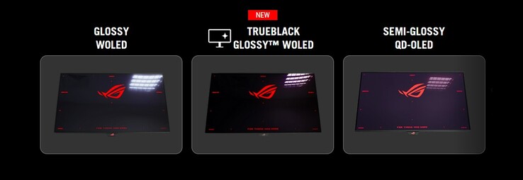 Confronto Asus TrueBlack Glossy