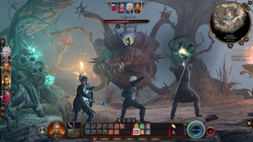 Nella foto: uno screenshot del gameplay di Baldur’s Gate 3.