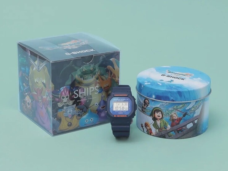 L'orologio Casio G-Shock x Dragon Quest VII Reimagined DW-5600X. (Fonte: SHIPS)