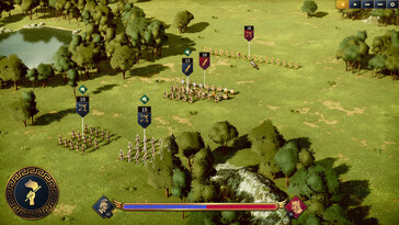 Un'immagine che raffigura una battaglia a Citadelum.