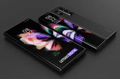 Galaxy Z Fold Note. (Fonte: LetsGoDigital/Technizo Concept)