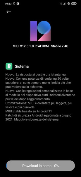 MIUI 12.5 per il Mi 9. (Fonte: Adimorah Blog)