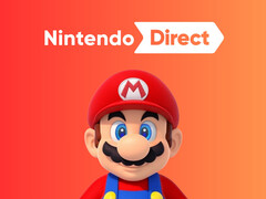 Banner del Nintendo Direct di settembre con Mario in primo piano