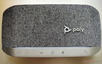 Poly Sync 20+ - lato superiore con controlli di chiamata/media