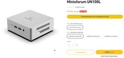 Minisforum Serie Venus UN100L (fonte: Minisforum)