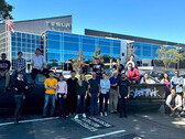 Cybertruck con celle di batteria 4680 a catodo secco (Fonte: Cole Otto/LinkedIn)