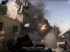 Schermata del video del trailer di Battlefield Labs di EA che mostra probabilmente il prossimo gioco Battlefield. (Fonte: Battlefield su YouTube)