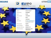 Samsung fa domanda per un nuovo marchio. (Fonte: EUIPO)