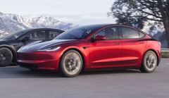 Il refresh della Tesla Model 3 Highland ha introdotto alcuni sottili cambiamenti visivi che hanno modificato in modo significativo l&#039;aspetto del veicolo. (Fonte: Tesla)