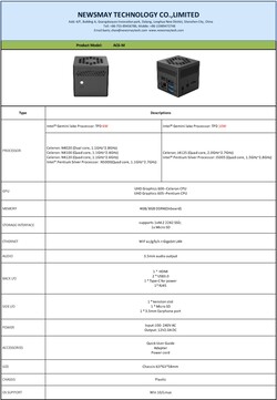 AC6-M - Scheda tecnica e configurazioni