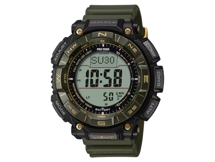 L'orologio Casio Pro Trek PRG340ANS-3. (Fonte: Casio)