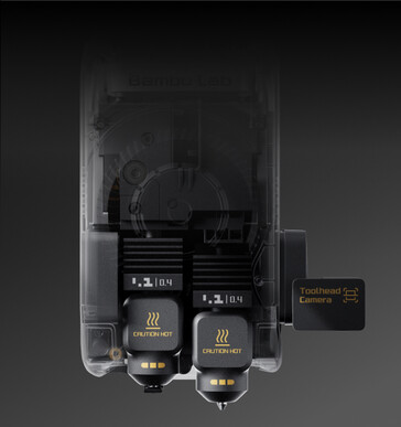 La testina di stampa singola presenta un design a doppio ugello