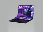 Un rendering del "ROG Zephyrus Duo 16". (Fonte: Evan Blass)