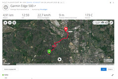 GPS test: Garmin Edge 500 - Panoramica